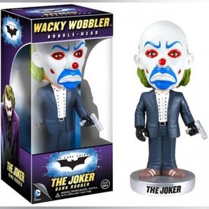 Funko 2013 Batman Dark Knight Wacky Wobbler The Joker Bank Robber
